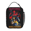 Axyaa Deadpool & Wolverine Insulated Lunch Bag - Reusable Thermal Cooler