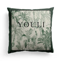Axyaa Nordic Cartoon Print Sofa Pillow Cover, 45x45cm