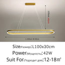 Axyaa Modern LED Chandelier for Home Indoor Lighting