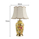 Axyaa Ceramic Desk Lamp: Luxury Classical Table Light for Bedroom, Living Room & Home Décor