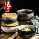 Axya Ceramic Ramen Bowl | Large Japanese Instant Noodle Bowl | Stylish Tableware