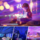 Axyaa Galaxy Star Projector LED Night Light with Bluetooth Speaker & Remote Control