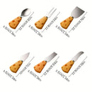 Axyaa Cheese Knife Set & Fruit Fork Creative Utensils for Home Kitchen