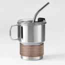 Axyaa Stainless Steel Beer Mug 300ml Camping Coffee Cup Custom Logo