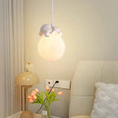 Axyaa Resin Animal Pendant Lights: Kids Room Hanging Lights with Cute Animal Modeling
