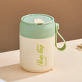 Axyaa Stainless Steel Thermal Lunch Box with Leak-Proof Design and Spoon