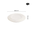Axyaa Matte Wave Ceramic Dessert Plate Set - Molecular Cuisine Tableware