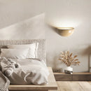 Axyaa Yellow Travertine Stone LED Wall Lamp for Bedroom, Stair, Mirror, Bathroom