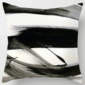 Axyaa Boho Style Ink Painting Pillow Sleeve for Home Decoration