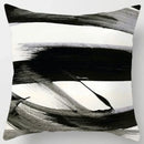 Axyaa Boho Style Ink Painting Pillow Sleeve for Home Decoration