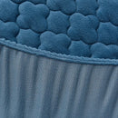 Axyaa Fluffy Plush Winter Fitted Sheet - Solid Color Velvet Warmth Bed Cover