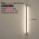 Axyaa LED Courtyard Wall Lamp | Waterproof Modern Minimalist Exterior Lighting