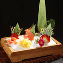 Axya Sushi & Sashimi Set with Bamboo Plate and Seafood Utensils