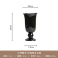 Axyaa Tall Bell Ceramic Vase Desktop Ornament Living Room Dining Table Flower Arrangement