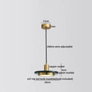 Axyaa Marble Copper LED Pendant Lamp Modern Hanging Lights Fixtures