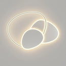 Axyaa Modern Oval LED Ceiling Lamp for Living Room, Bedroom, Kitchen, Indoor Lighting