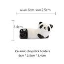 Axyaa Ceramic Chopsticks Holder for Dining Table Decor
