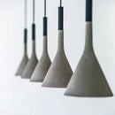 Axyaa Concrete Pendant Lights Modern LED E27 Bar Kitchen Industrial Lamp