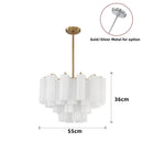Axyaa Medieval Glass Chandelier for Stylish Home Lighting