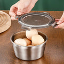 Axyaa Stainless Steel Drain Basket Strainer Steamer Kitchenware