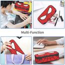 Axyaa Spider-Man Pencil Case for Office School Makeup Women