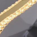 Axyaa Crystal Chandelier, Dining Room Pendant Light, Luxury Living Room Ceiling Lamp