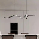 Axyaa LED Chandelier: Nordic Style Aluminum Alloy Pendant Light for Living Room & Dining Area