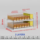 Axyaa Auto Pusher Cigarettes Display Stand for Supermarkets & Stores