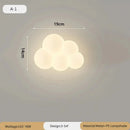 Axyaa Cartoon Wall Lamp: LED Home Wall Decoration for Living Room and Bedroom