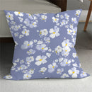 Axyaa Small Daisy Leaves Cushion Cover - Home Decor Pillowcases