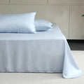 Axyaa Mulberry Silk Flat Bed Sheet | Ultra Soft Luxury Top Sheet Bed Linen