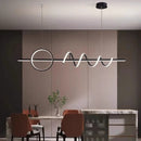 Axyaa Elegant Chandelier Dining Room Pendant Lights Ceiling Lamps indoor lighting
