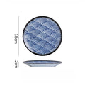 Axyaa Retro Ceramic Steak & Sushi Plate for Molecular Cuisine Tableware