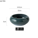 Axyaa Flame-Killed Ceramic Bowl Set - Creative Soup, Dessert, Noodles Serving Bowls