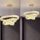 Axyaa Crystal Chandelier Pendant Light for Living Room Dining Room Ceiling Lighting
