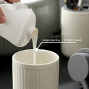 Axya Ceramics Lotion Dispenser Hand Sanitizer Bottle Bathroom Accessories