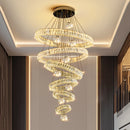 Axyaa Crystal Chandelier Pendant Light for Luxury Living Room & Bedroom	divine lighting for home