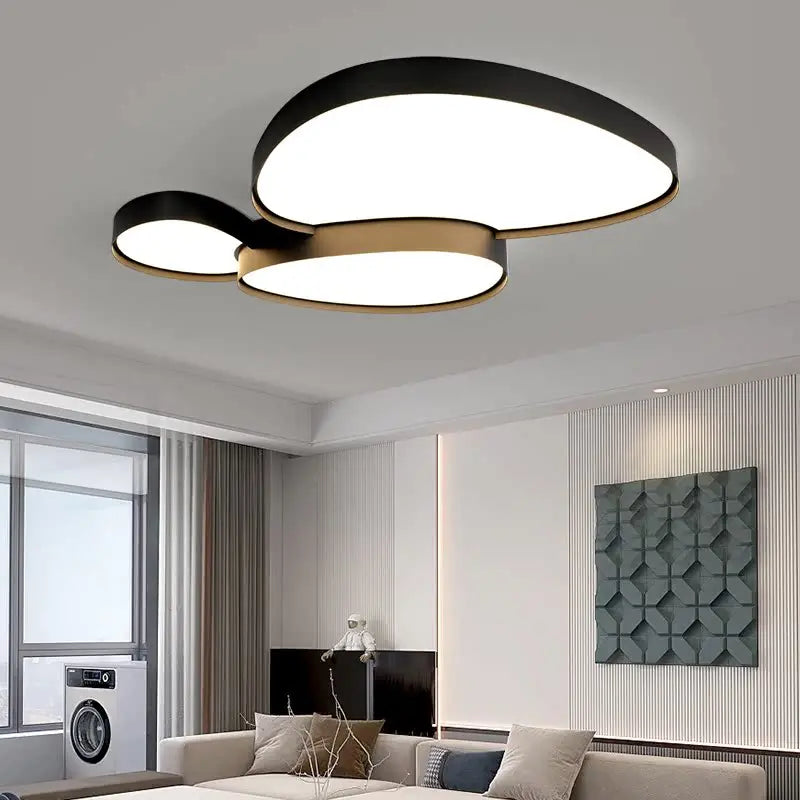 Nordic Style LED Ceiling Chandeliers by Axyaa for Modern Living Room Décor