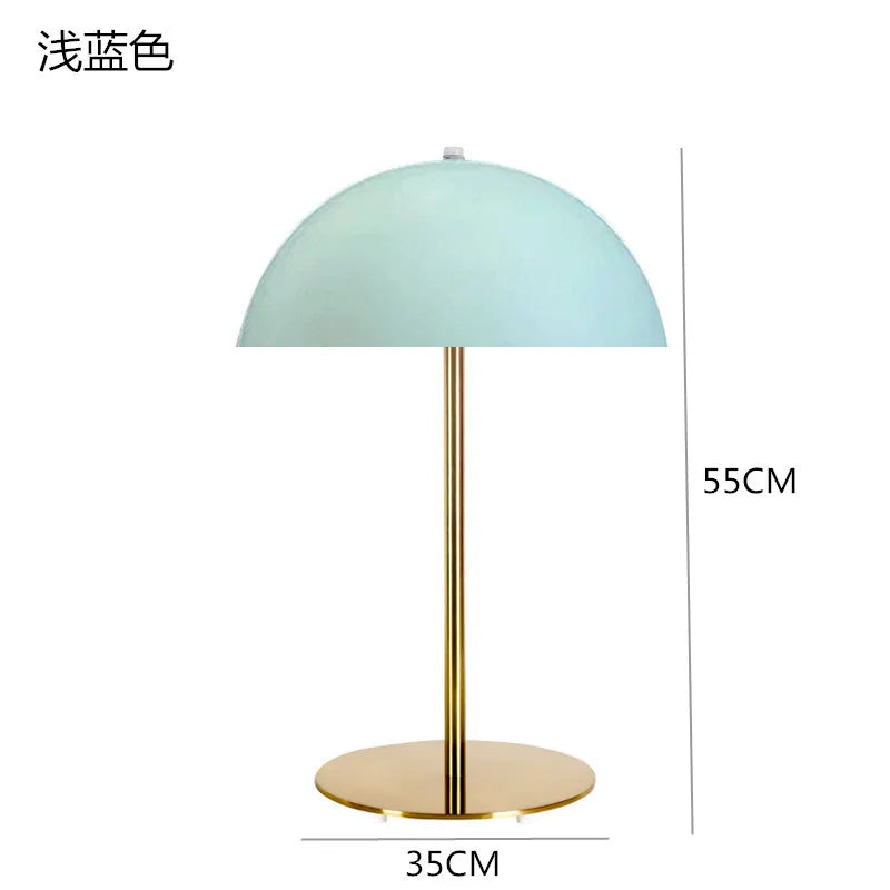 Axyaa Nordic LED Desk Light - Metallic Luster for Bedroom, Study, and Hotel