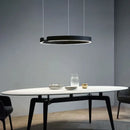 Axyaa Modern LED Chandeliers Metal Rings Pendant Lights for Home Decor