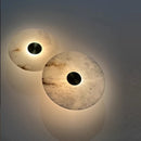 Axyaa LED Alabaster Wall Lamp Indoor Decor for Corridor, Bedroom, and Bedside