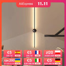 Axyaa LED Wall Lamp: Wireless Charging, Sensor, Nordic Morden Design, Strip Light