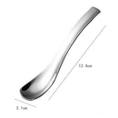 Axyaa Square Teaspoon Set for Coffee, Cake, Yogurt, and Ice Cream