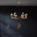 Axyaa LED Chandeliers: Modern Pendant Lighting for Dining Room, Ceiling Hanging Lamps