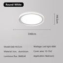 Axyaa Modern Minimalist LED Ceiling Lamp for Living Room Bedroom Lighting