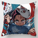 Axyaa Demon Slayer Kimetsu No Yaiba Pillowcase - Kamado Tanjirou Tomioka Giyuu Decor