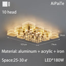 Axyaa Luxury Nordic Chandelier for Modern Living Room, Bedroom, and Restaurant