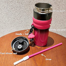 Axyaa Stainless Steel Thermal Coffee Mug 710ml Vacuum Insulated Water Bottle