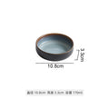 Axyaa Circular Seasoning Dish Set - Molecular Cuisine Snack Plate & Sauce Dish