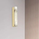Axyaa Marble Wall Lamp: Modern Minimalist LED Indoor Lighting for Bedrooms & Living Rooms